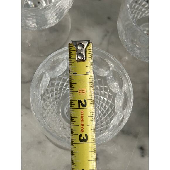 (3) Waterford Crystal ‘Colleen’ Glasses 5.25" Short Stem Water Goblet Wine Glass - Picture 12 of 16